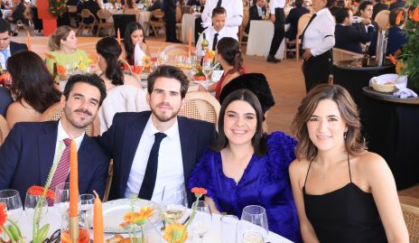  Gero Ortega, Cata Esper y Ana Paula González.