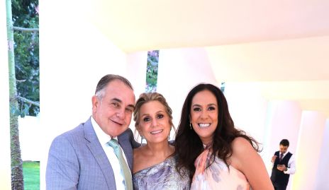  Javier Alcalde, Pupi García y Delia Iduarte.