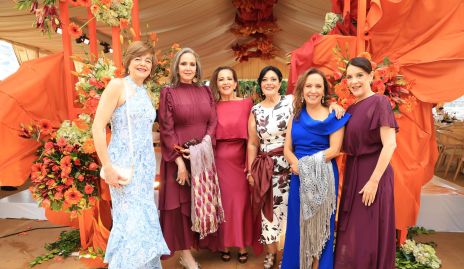  Gaby Balbontín, Alicia Téllez, Ana Irma Ramos, Lourdes Del Valle, Sandra Burgos y Beatriz Carpizo.
