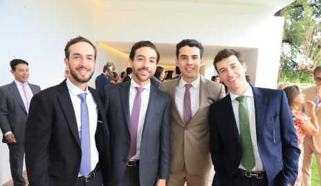  Íñigo, Ibai Díaz, Ferran y Diego.