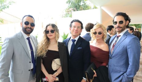  Julián Villela, Fernanda González, Mario Basurto, Ana y Rosendo Oseguera.