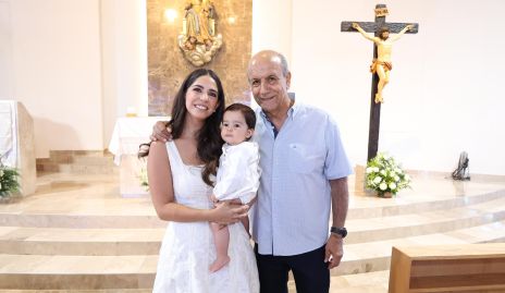  Adriana Estrada, Sebastián Dibildox y Salvador Estrada.