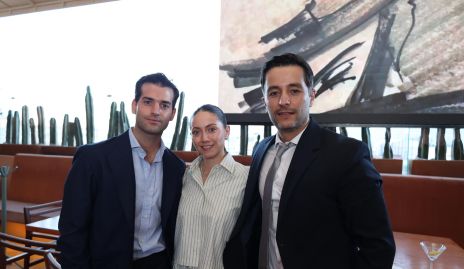  Pablo Zendejas, Nayelli Maya y Juan Carlos Dibildox.