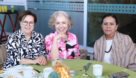 Chata Barba, Ana Rosa Martínez y Azucena Islas.