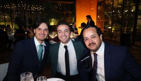  Emilio González, Edmundo Alvarez Tostado y Alejandro Sánchez.