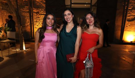  Ana Sofía Zúñiga, Sharon Santana y Claudia Segoviano.