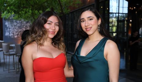  Clau Segoviano y Sharon Santana.