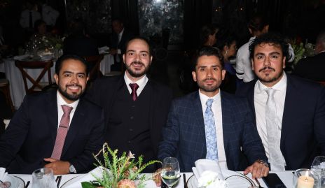  Alex Cortés, Fernando Cueli, Sebastián Cárdenas y Lalo López.