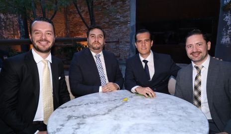  Gerardo Treviño, Héctor Parra, Juan Fer Rojas y Ricardo Cabral.
