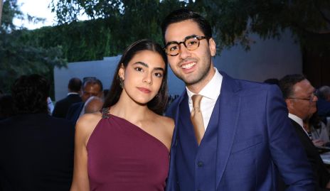  Mariana Del Río y Enrico Santoyo.