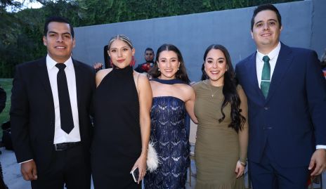  Gerardo Gómez, Fer Zúñiga, Karla Araujo, Itzel Delgadillo y Alfredo Toranzo.