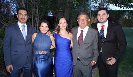  Miguel Castañón, Mónica Lagunas, Luciana Altamirano, Jaime González y Fernando González.
