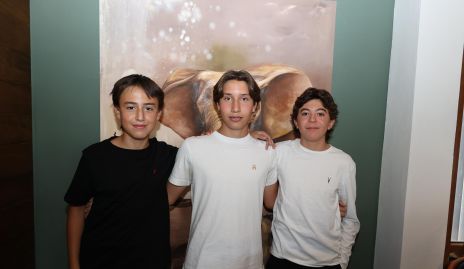  Pato Pérez, André Medlich y Gonza Benavente.