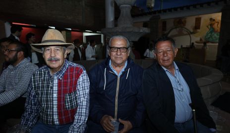  Jesús Díaz Infante, Luis Gallegos y Chiquio Meade.