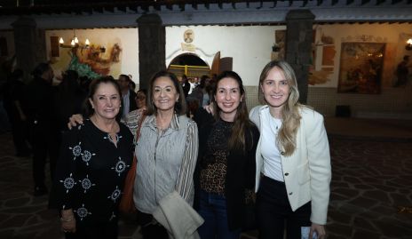  Ana Bertha Vásquez, Isabel Garfias, Ana Bertha Hernández y Clara Aguilar.