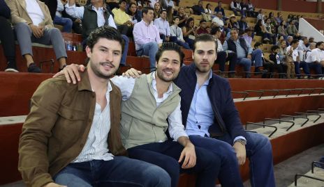  Chema Andrés, Pollo Acevedo y Emiliano Arce.