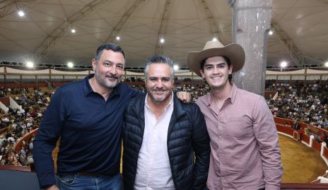  Alfredo Lujambio, Luis Martínez y Ricardo Carmona.