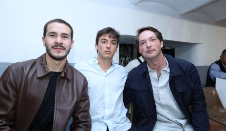  Mauricio Buendía, Germán Vela y Manuel Toledo.