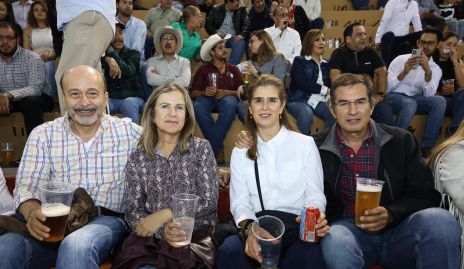  Ricardo Estrada, Marlú Mendizábal, Laura Ayala y José Luis Andrés.