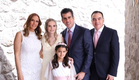 Cristina Ortiz, Miriam Huber, Alejandro Valladares, Jesús Fernández y Regina.