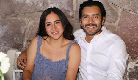  Paola Hernández  y Mauricio González.