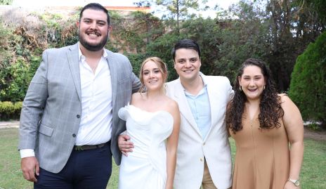  Alejandro Acebo, Gisell Villaseñor, Javier Álvarez y Karla Roseto.