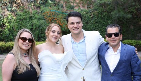  Melissa Pérez, Gisell Villaseñor, Javier Álvarez y Juan Pablo Wagner.