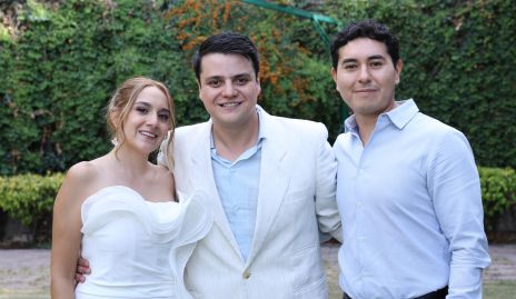  Gisell Villaseñor, Javier Álvarez y Diego García.