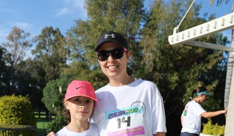  Camila Santiago y Gaby Castillo.