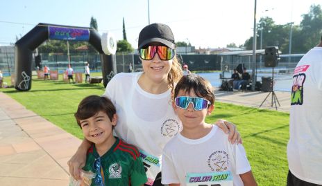  Roberta Martínez, Marcelo y Santiago Medellín.