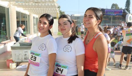  Ana Paula Granados, Valentina Leos y Patricia Gómez.