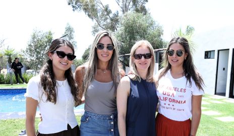  Mariana Yishima, Elizabeth Berrones, Lizeth Montejano y Bárbara Berrones.