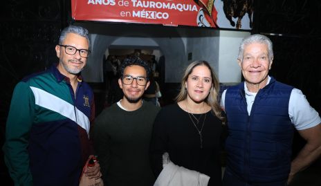  Luis Rosillo, Juan Sánchez, Ruth y René Pierdan.