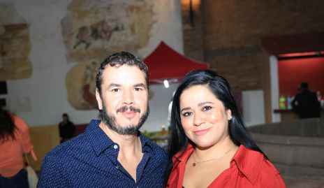  Javier Benavente y Cristina Chávez.