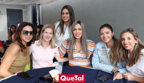  Fernanda Castillo, Lisa Montreal, Elizabeth Berrones, Bárbara Berrones, Lizeth Montejano y Melissa Compean.
