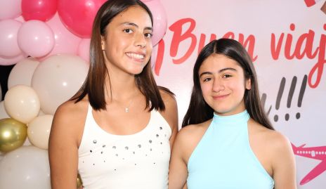  Pau Díaz y Alejandra Valencia.