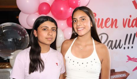  Isa Lozano y Pau Díaz de León.