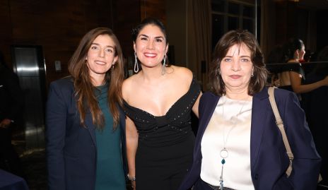  Cecilia González, Adriana López y Laura Aguilera.