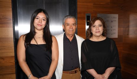  Sofía Cano, Hipólito Cano y Fabiola Mejorada.