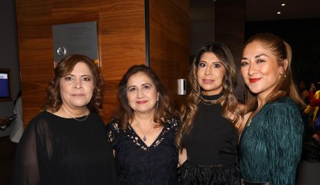  Fabiola Mejorada, Elsa Arias, Coco Contreras y Alma Vázquez.