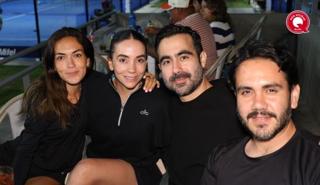  Montse Berrueta, Sandi Frías, Marcelo Santo y Raúl Viveros.