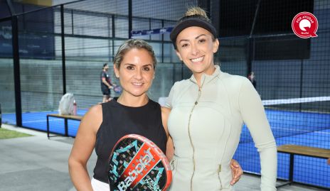  Angie Rodríguez y Jaquelinne Gutiérrez.
