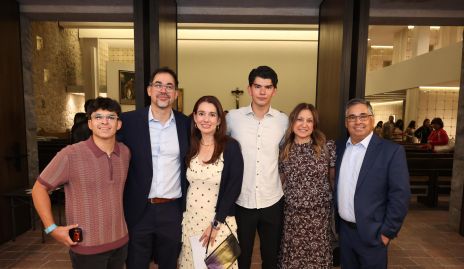  Mauricio Castañeda, Andrés Benavides, Emilio Benavides, Susana Herbert, Mónica Luna y Miguel Castañeda.