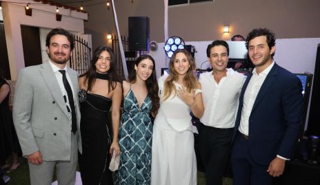  Julio Galindo, Analú Díaz, Paula Pérez, Chiara Pizzuto, Gerardo Valle y Julián Abud.