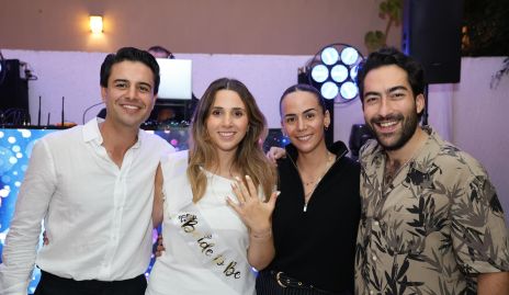  Gerardo Valle, Chiara Pizzuto, Déborah Cohen y Oscar Cadena.