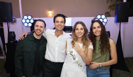  Andrés de los Santos, Gerardo Valle, Chiara Pizzuto y Macarena Villasuso.