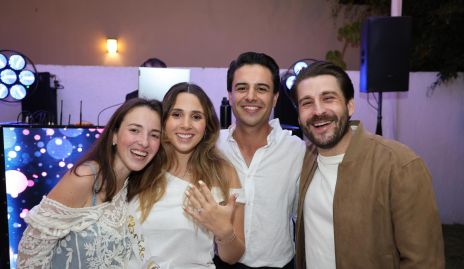  Yolanda Navarro, Chiara Pizzuto, Gerardo Valle y Juan Pablo Chávez.