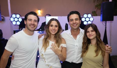 Miguel Meade, Chiara Pizzuto, Gerardo Valle y Ale Arena.