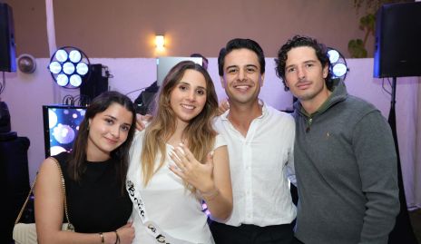  María Muñoz, Chiara Pizzuto, Gerardo Valle y Diego Jourdain.
