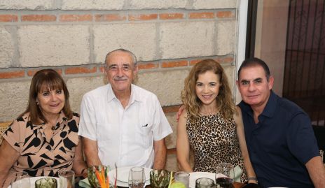  Rocío y Rafael Gallegos, Sigrid Werge y Eduardo Zendejas.